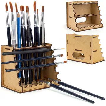 Brush organizers: Family image